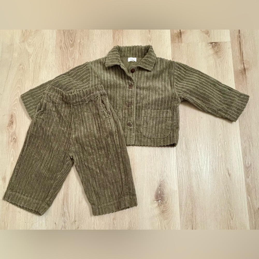 The Simple Folk Corduroy Jacket and Pants Set